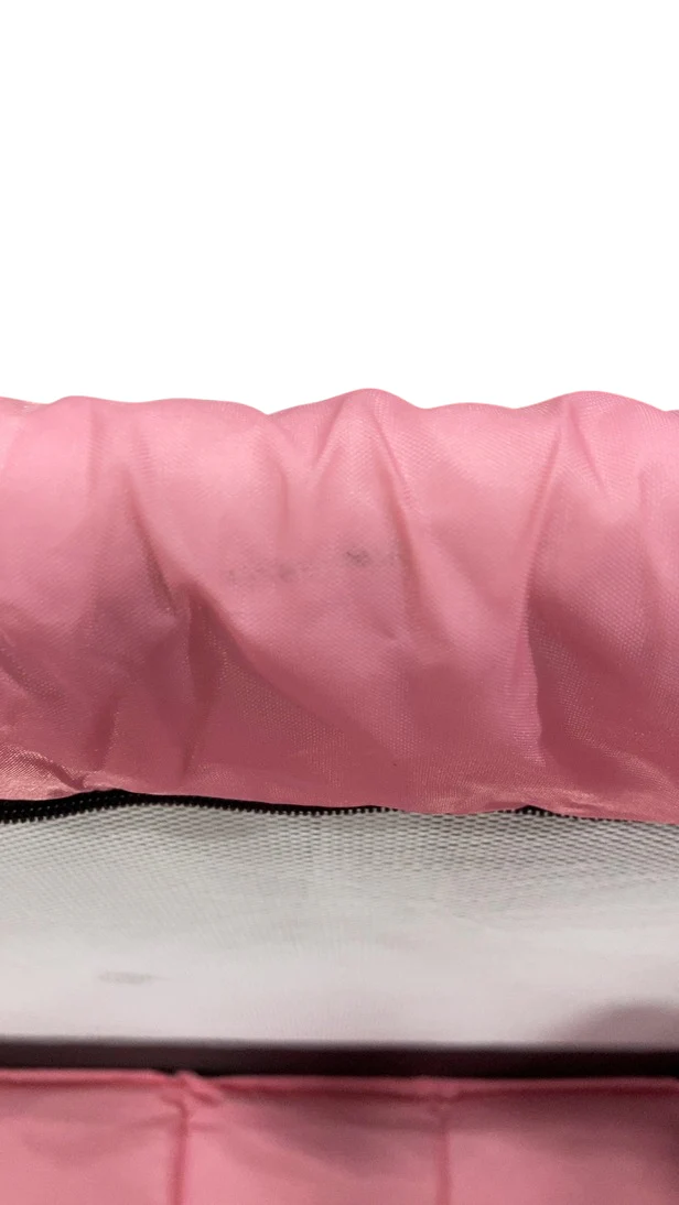 Dream On Me Zazzy Portable Playard with Bassinet, Pink - Image 3