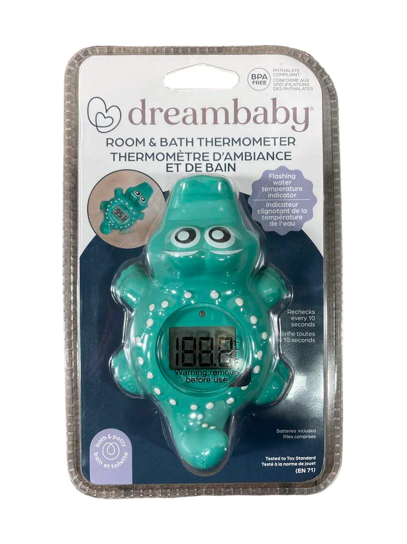 Dreambaby Room And Bath Thermometer, Crocodile