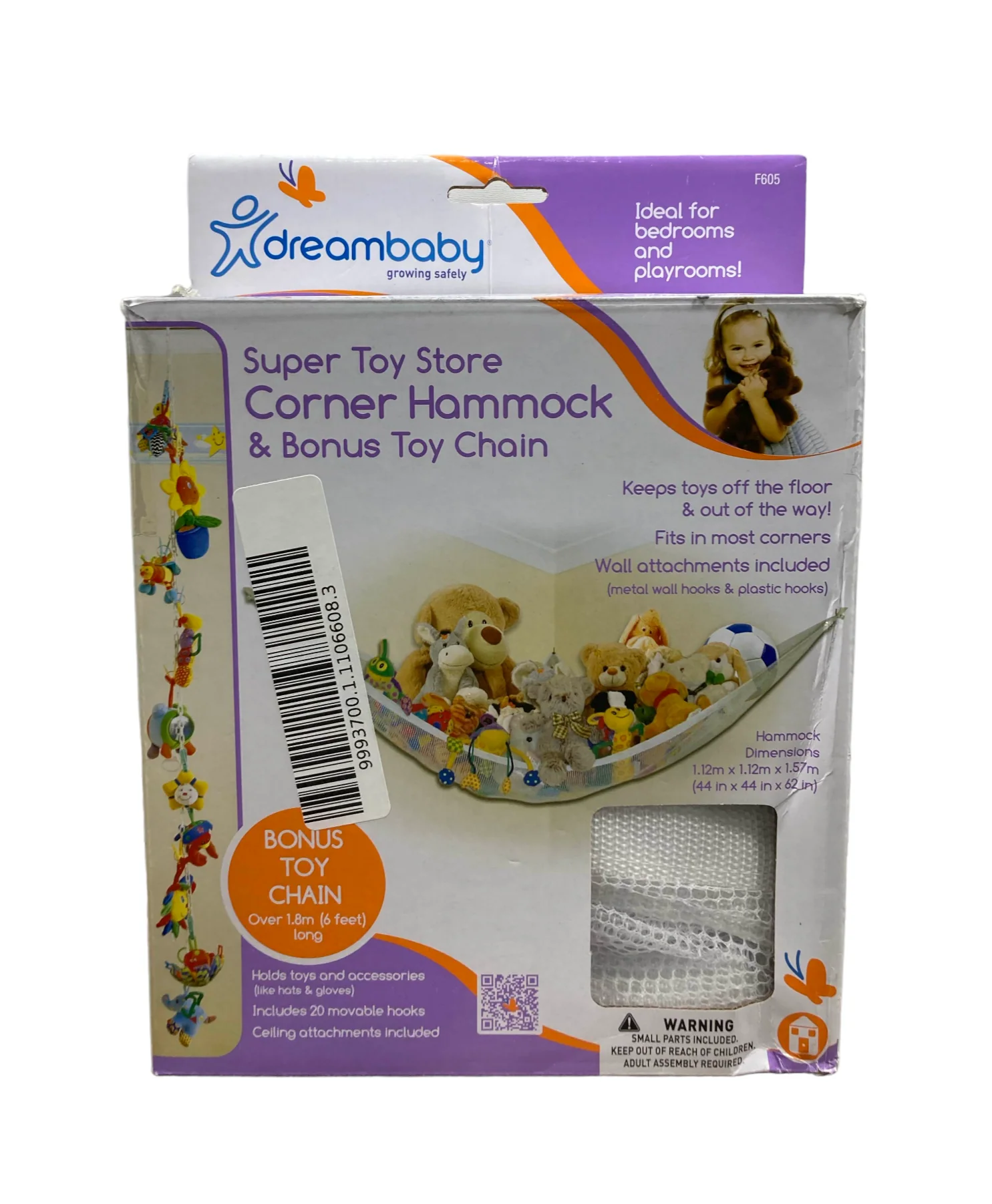 Dreambaby Toy Hammock Net Organizer - Image 2