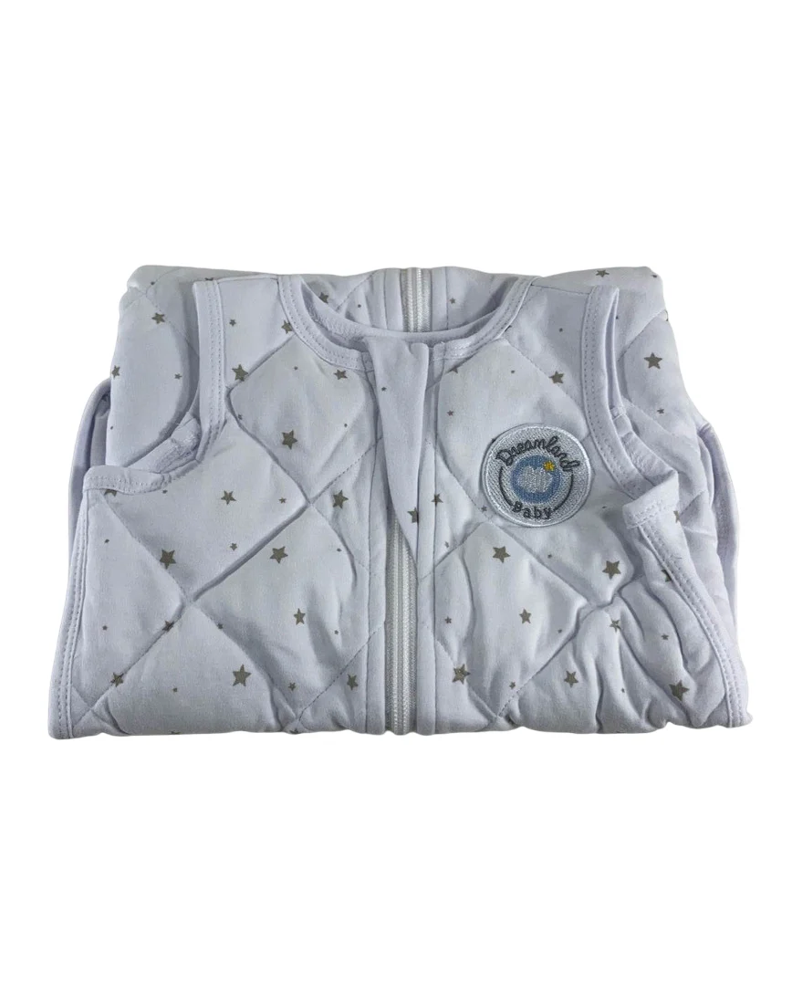 Dreamland Weighted Sleep Sack, 0-6 Months, Grey Star - Image 2