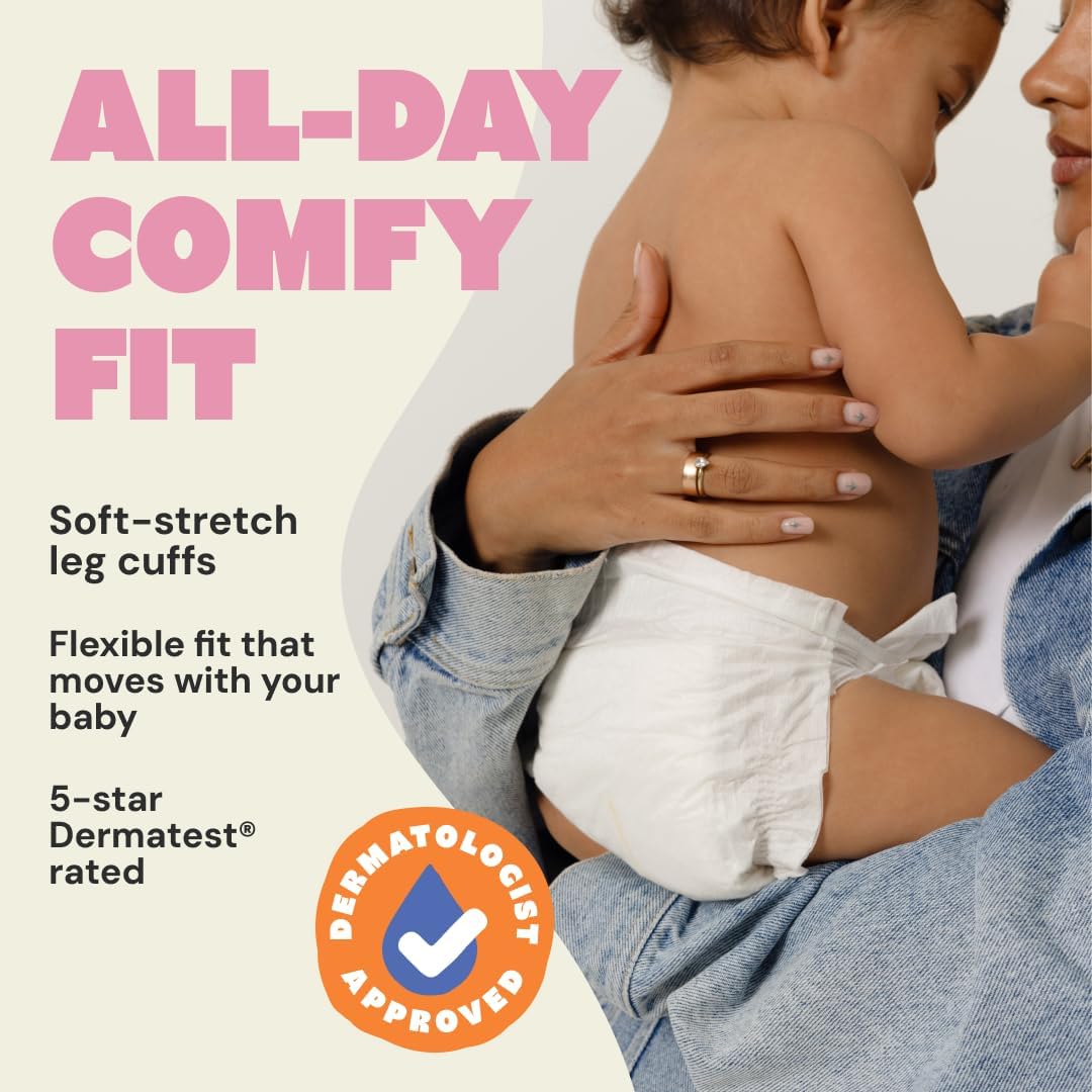 DYPER Bamboo Diapers, Size 2, 192 Ct - Image 3