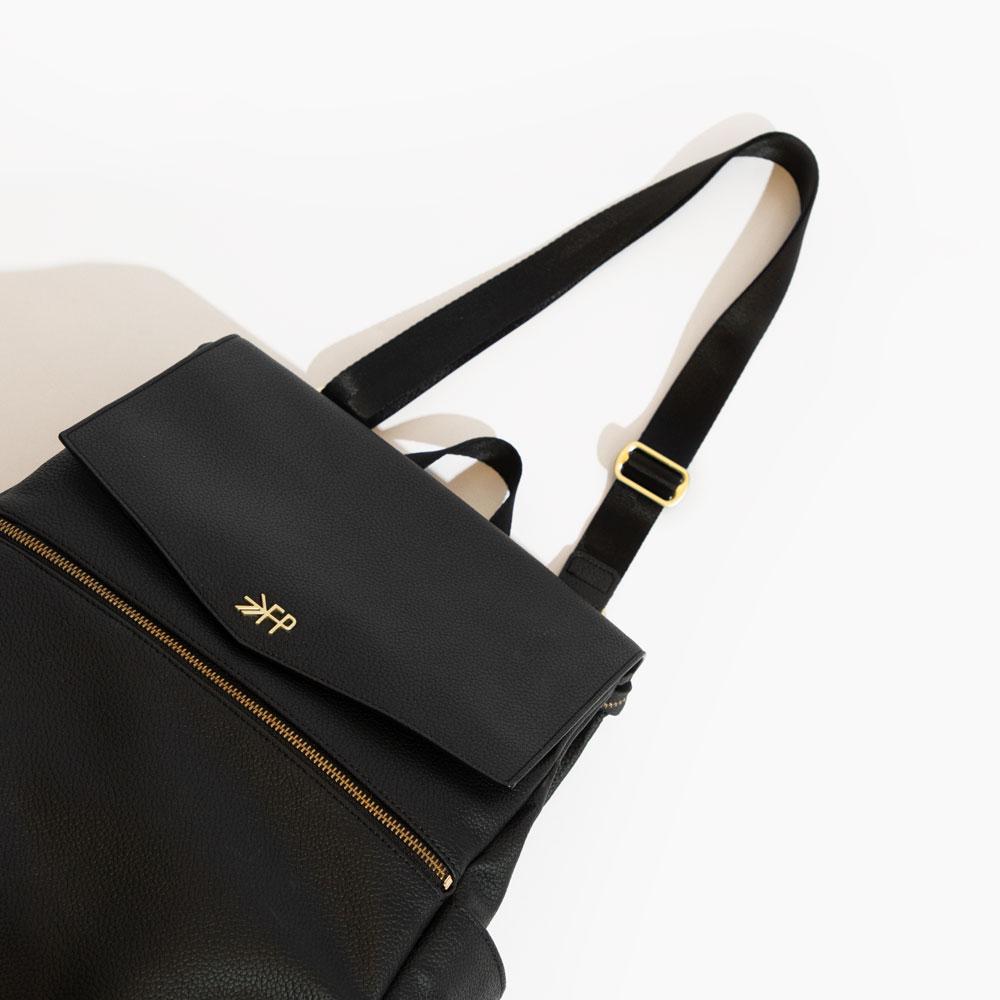 Freshly Picked Classic Diaper Bag II, Ebony - Image 9