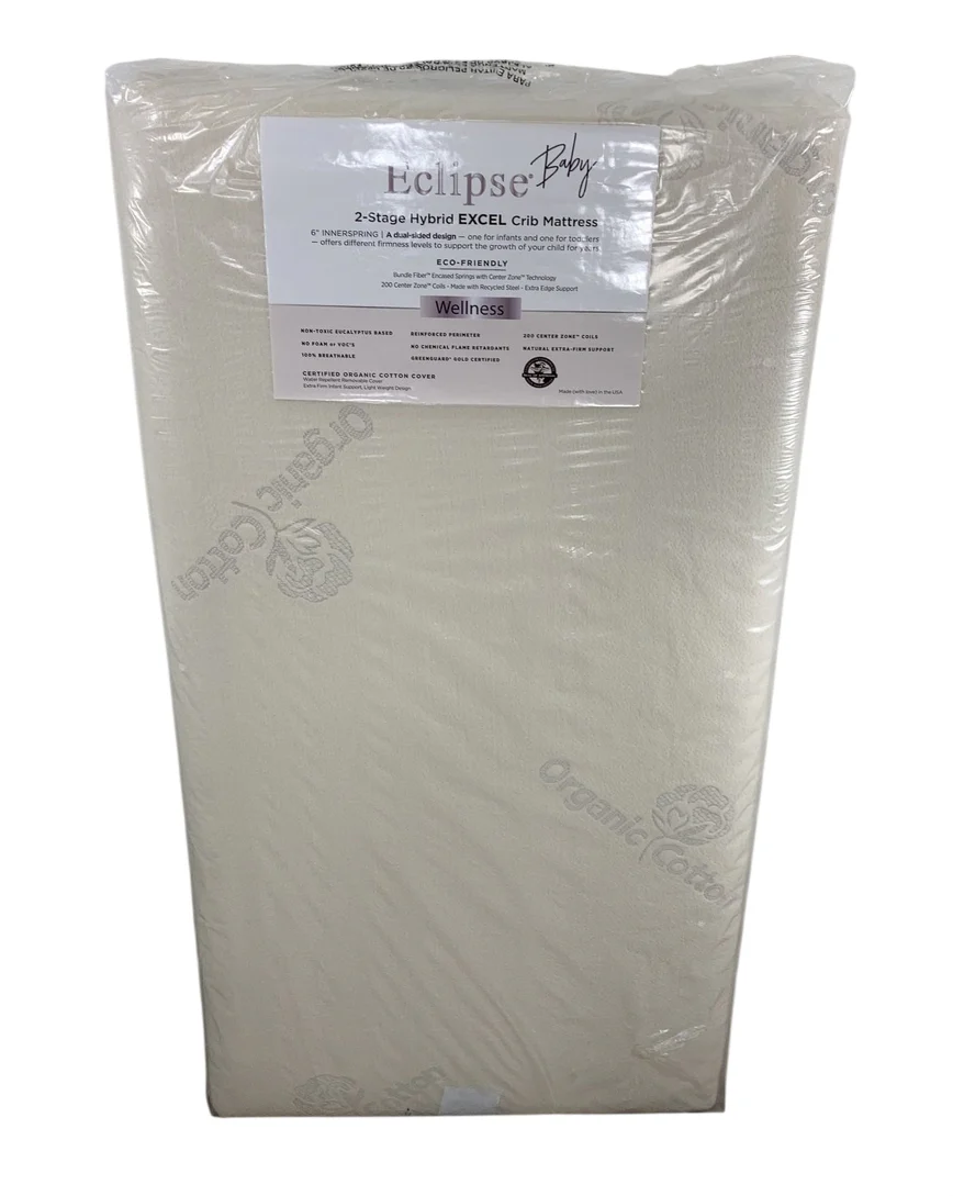 Eclipse Baby Wellness 2-Stage Hybrid EXCEL Crib Mattress - Image 2