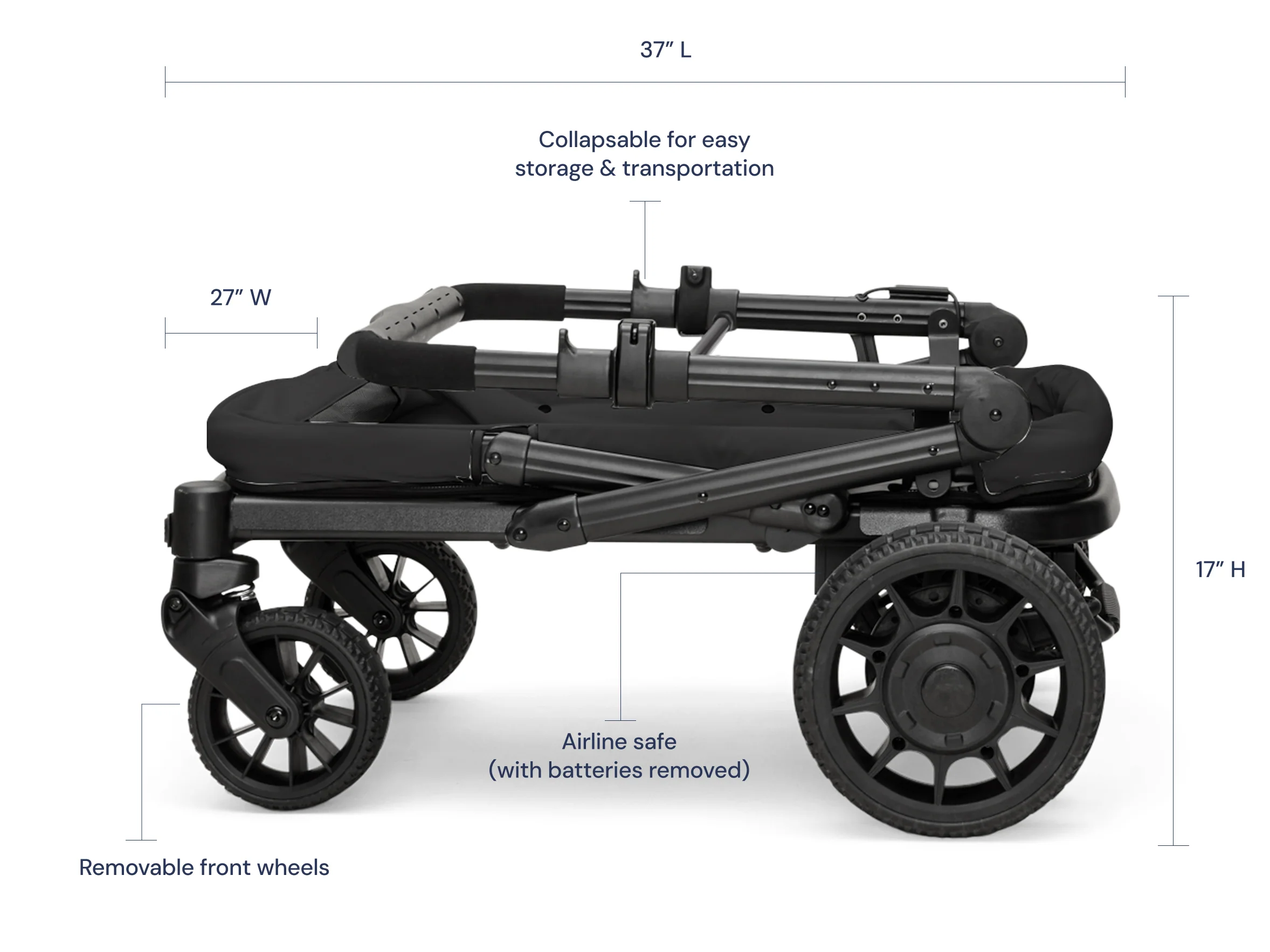 Ellavate Electric Wagon, Sage - Image 3