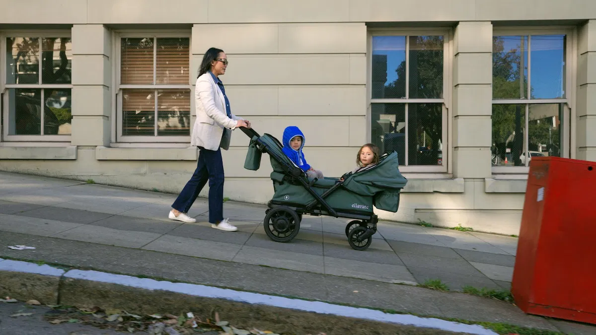 Ellavate Electric Wagon, Sage - Image 9