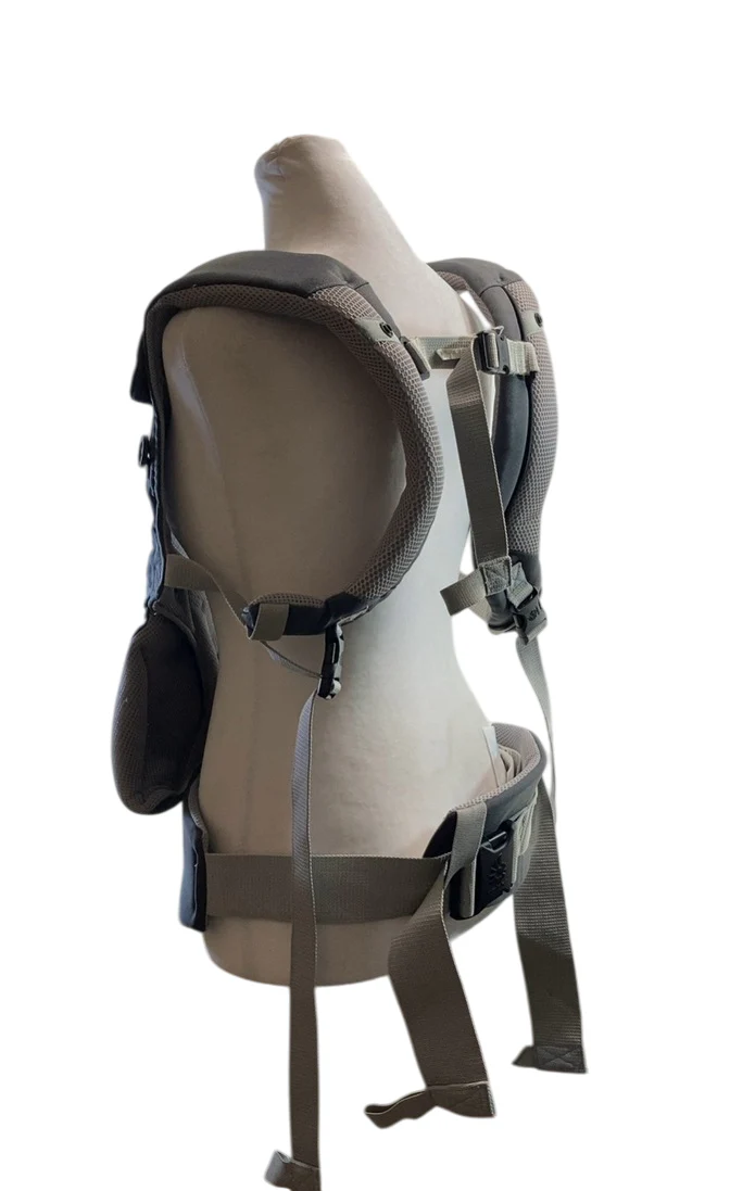 Ergobaby 360 All Positions Cool Air Mesh Baby Carrier, Carbon Grey - Image 3