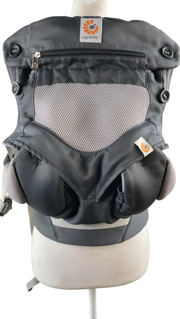 Ergobaby 360 All Positions Cool Air Mesh Baby Carrier, Carbon Grey
