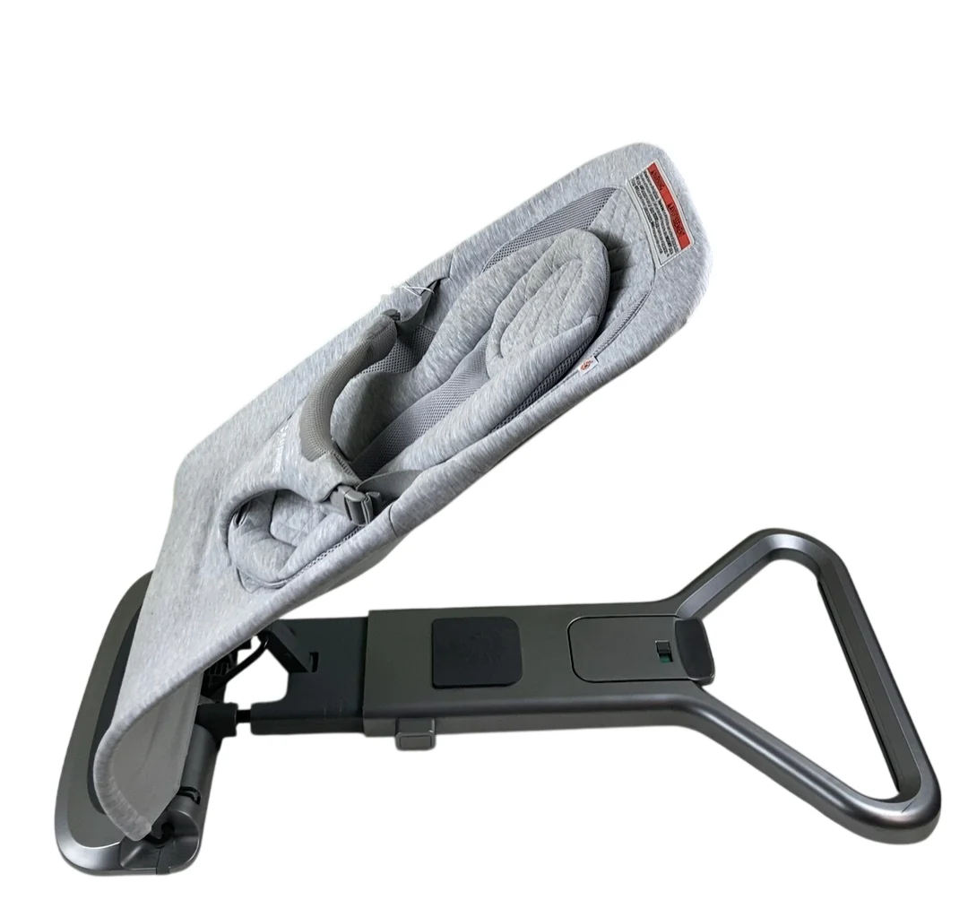 Ergobaby Evolve Bouncer & Toy Bar Bundle, Light Grey - Image 5