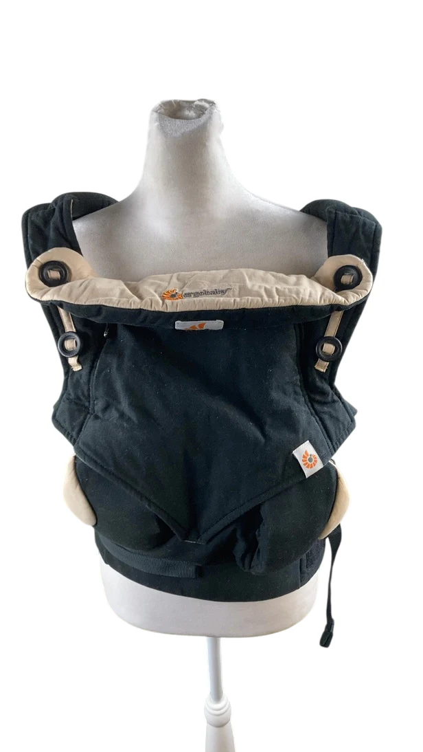 Ergobaby Four Position 360 Baby Carrier, Black Camel
