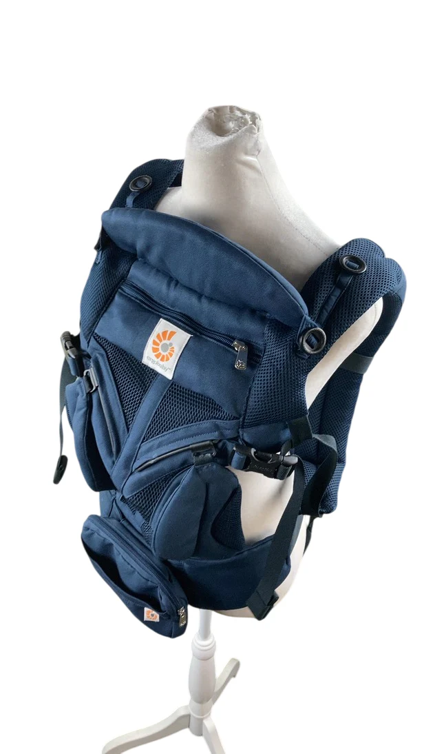 Ergobaby Omni 360 Cool Air Mesh Baby Carrier, Midnight Blue - Image 5