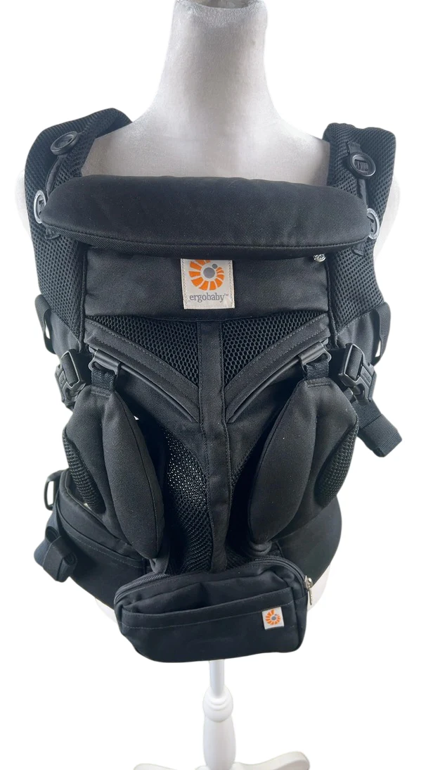 Ergobaby Omni 360 Cool Air Mesh Baby Carrier, Onyx Black