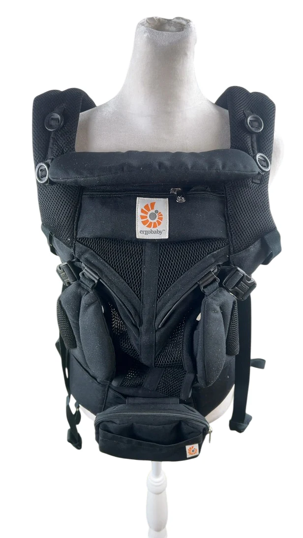 Ergobaby Omni 360 Cool Air Mesh Baby Carrier, Onyx Black