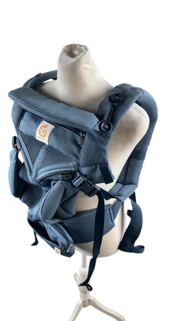 Ergobaby Omni 360 Cool Air Mesh Baby Carrier, Oxford Blue - Image 5