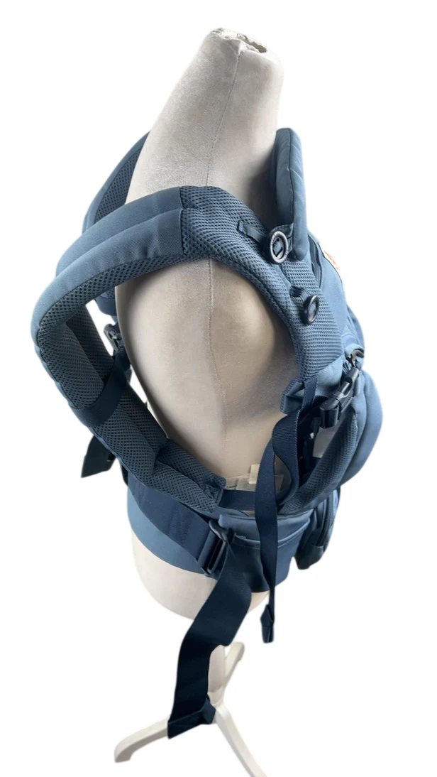 Ergobaby Omni 360 Cool Air Mesh Baby Carrier, Oxford Blue - Image 2