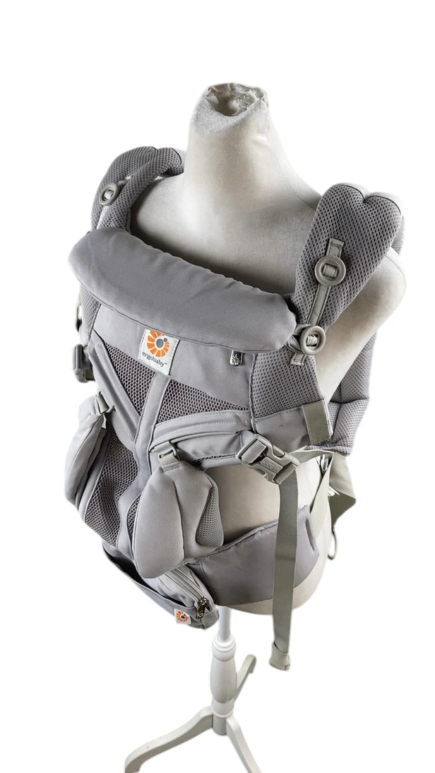 Ergobaby Omni 360 Cool Air Mesh Baby Carrier, Pearl Grey - Image 5