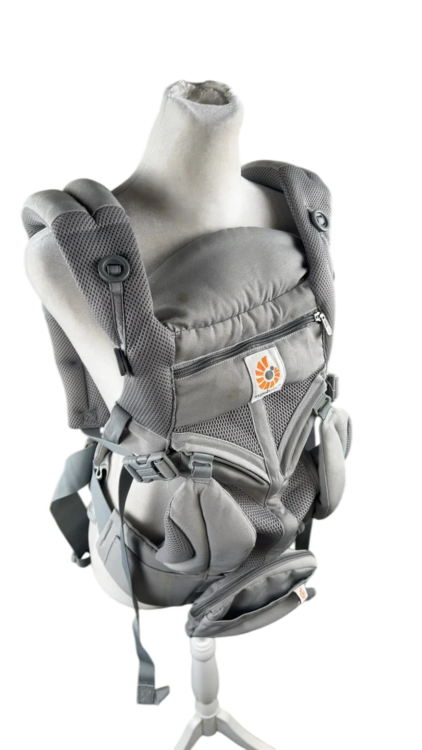 Ergobaby Omni 360 Cool Air Mesh Baby Carrier, Pearl Grey - Image 2