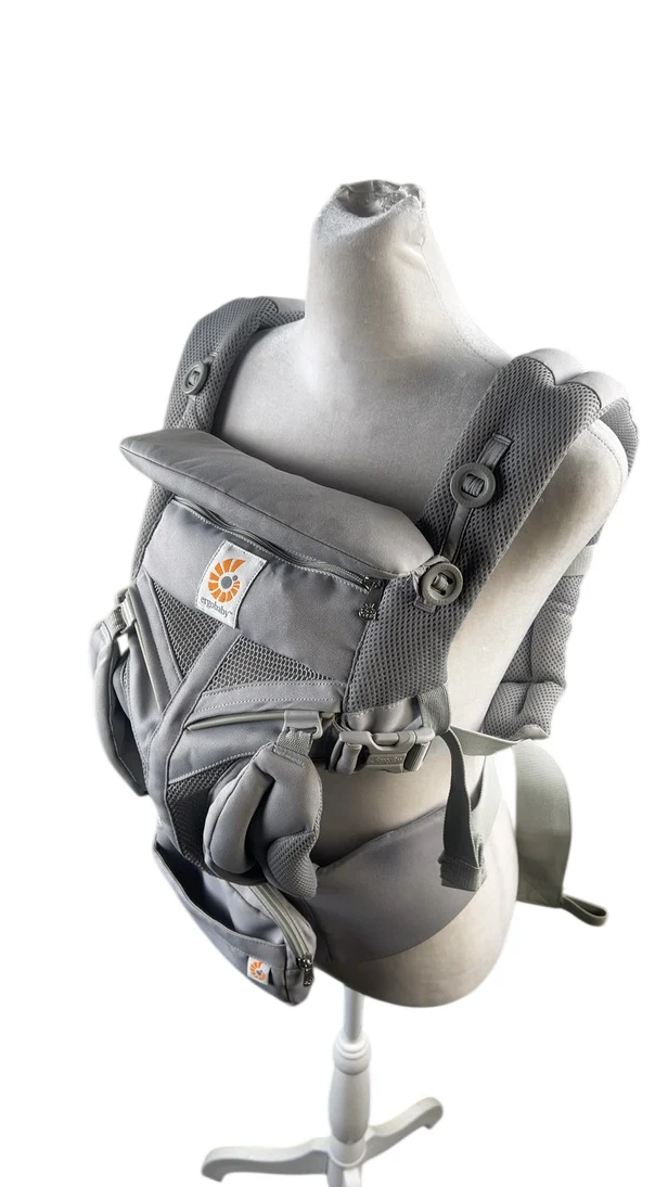 Ergobaby Omni 360 Cool Air Mesh Baby Carrier, Pearl Grey