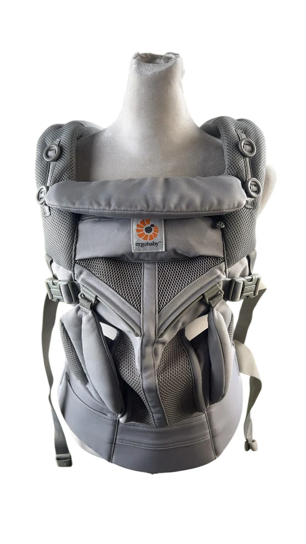 Ergobaby Omni 360 Cool Air Mesh Baby Carrier, Pearl Grey - Image 2