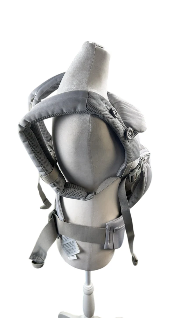 Ergobaby Omni 360 Cool Air Mesh Baby Carrier, Pearl Grey - Image 3