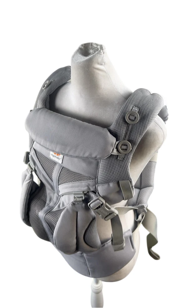 Ergobaby Omni 360 Cool Air Mesh Baby Carrier, Pearl Grey