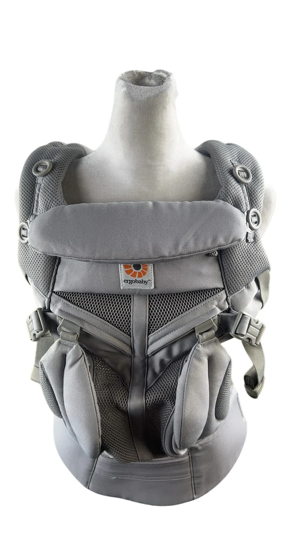 Ergobaby Omni 360 Cool Air Mesh Baby Carrier, Pearl Grey - Image 2