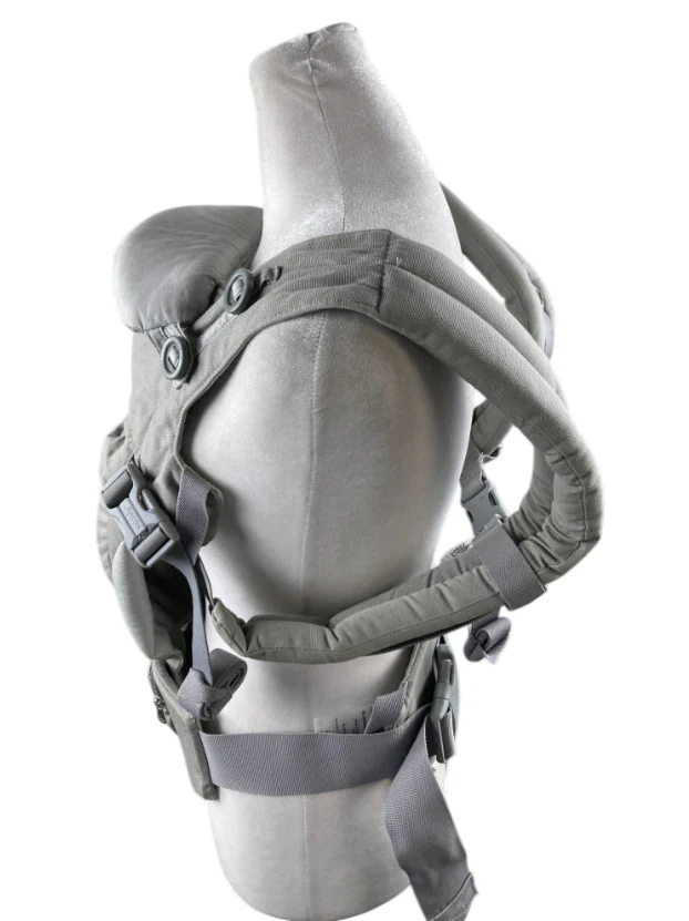 Ergobaby Omni 360 Cotton Baby Carrier, Pearl Grey - Image 3