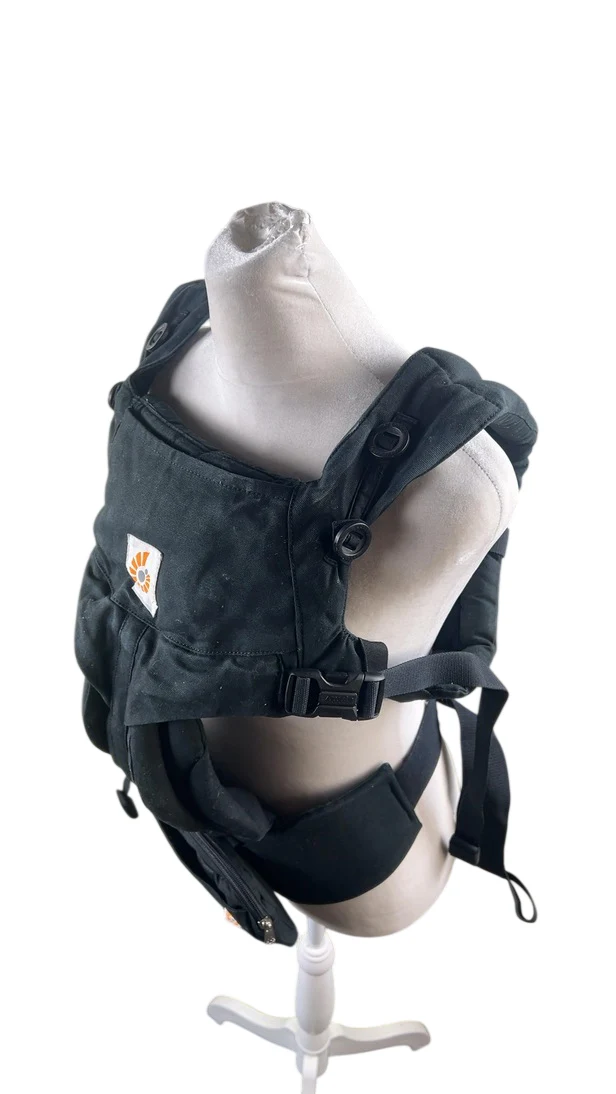 Ergobaby Omni 360 Cotton Baby Carrier, Pure Black - Image 2