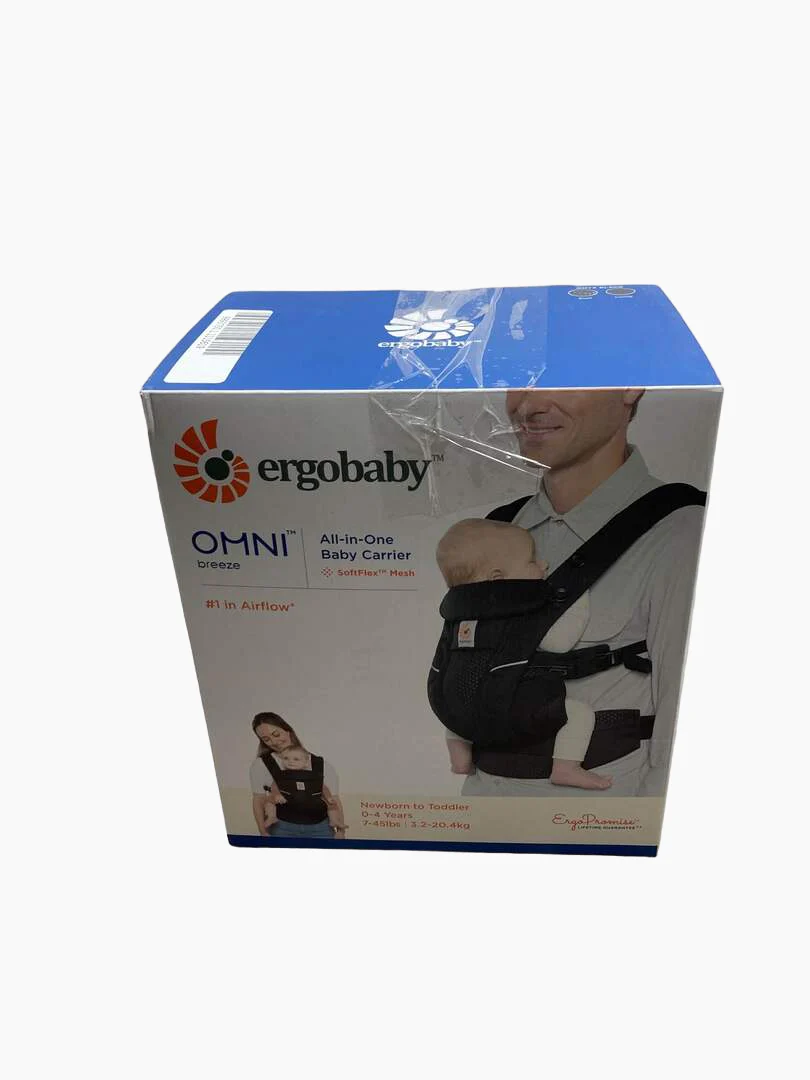 Ergobaby Omni Breeze Baby Carrier, Onyx Black - Image 2