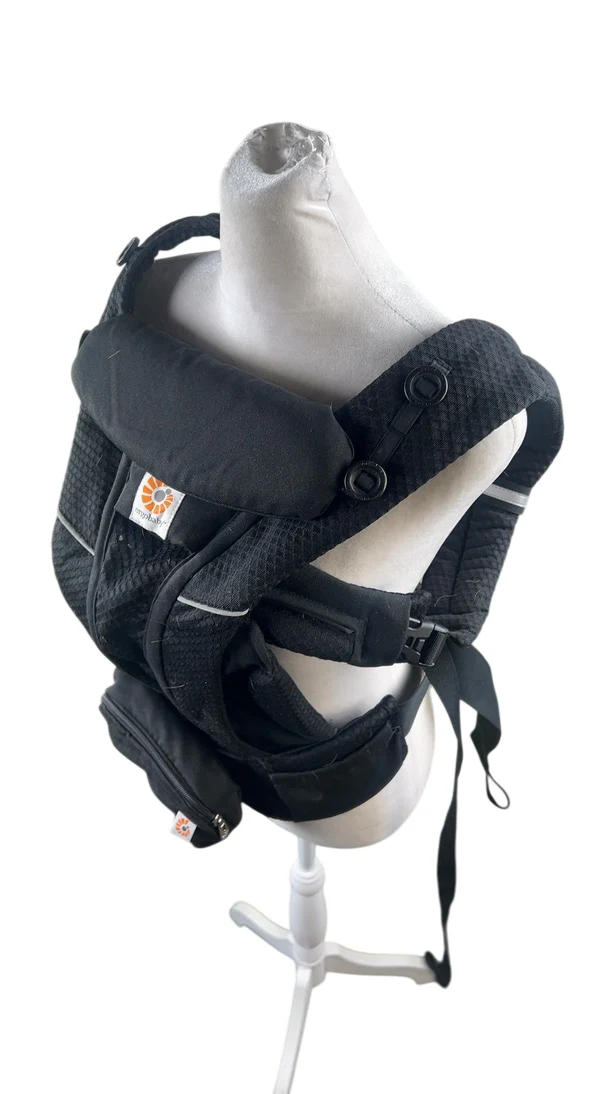 Ergobaby Omni Breeze Baby Carrier, Onyx Back - Image 5