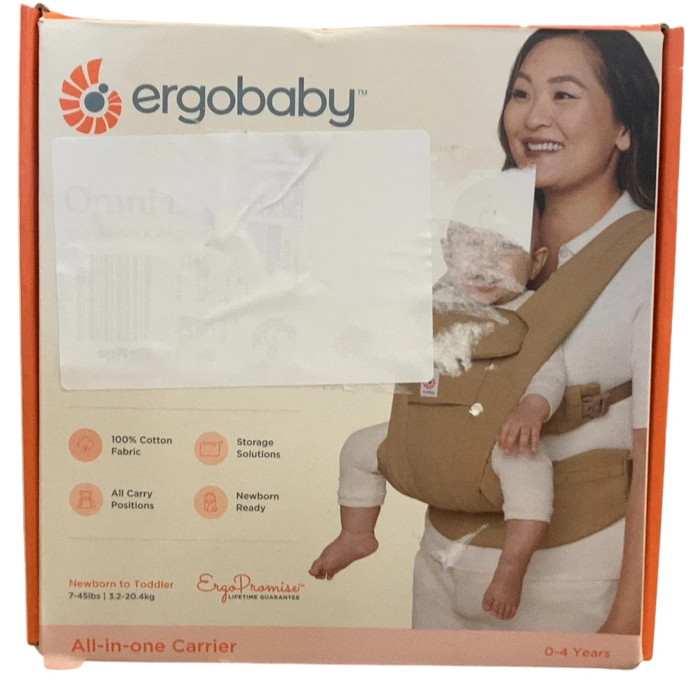 Ergobaby Omni Deluxe Baby Carrier, Camel - Image 2