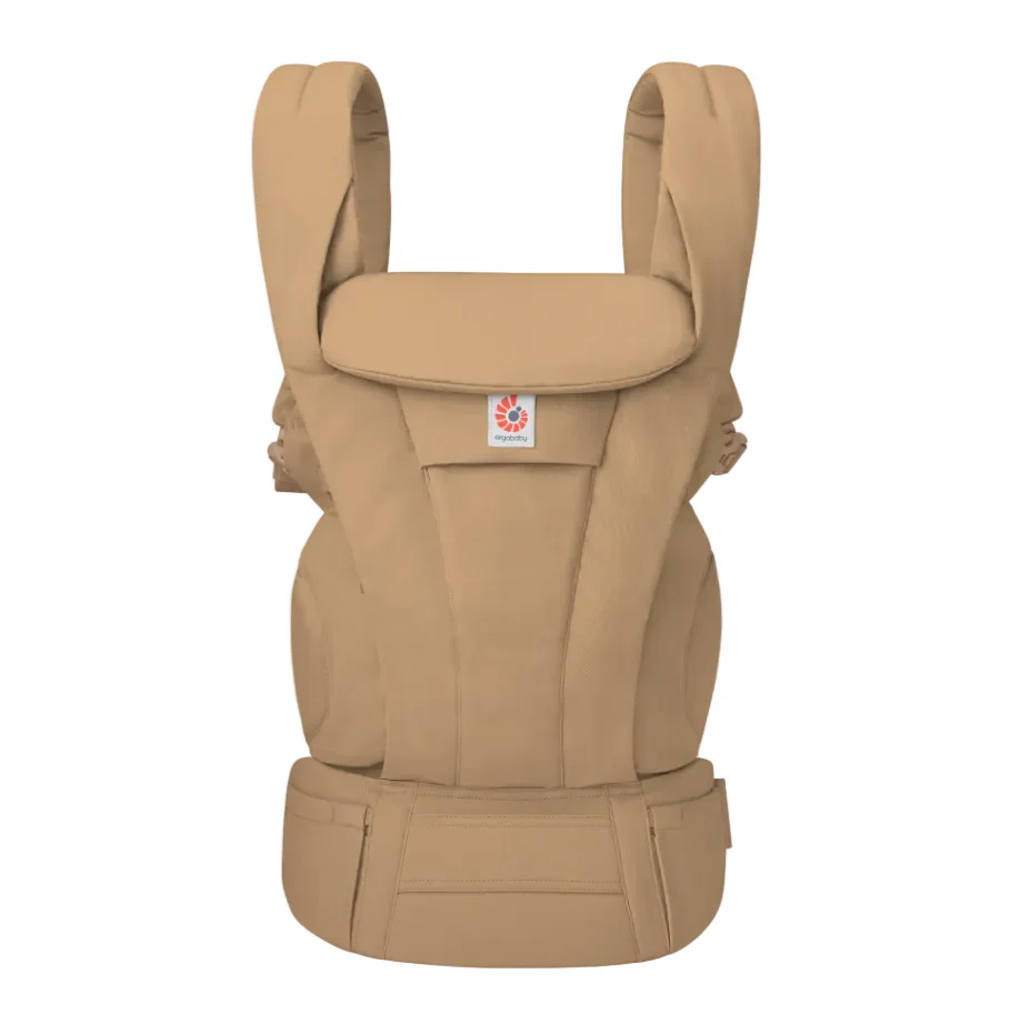 Ergobaby Omni Deluxe Baby Carrier, Camel, Cotton - Image 2