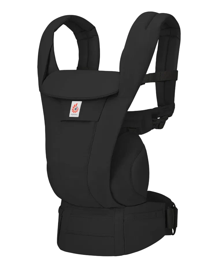 Ergobaby Omni Deluxe Baby Carrier, Cotton, Onyx Black