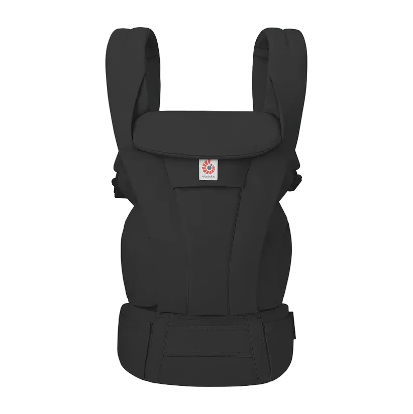 Ergobaby Omni Deluxe Baby Carrier, Cotton, Onyx Black - Image 2