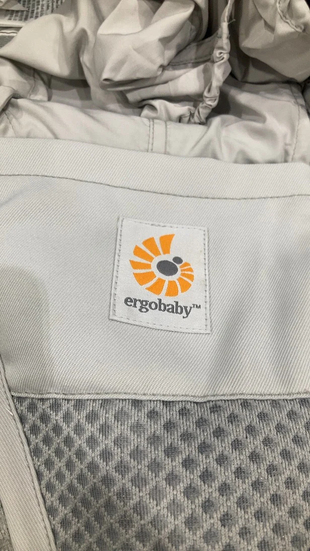Ergobaby Omni Deluxe Baby Carrier, Mesh, Pearl Grey - Image 2