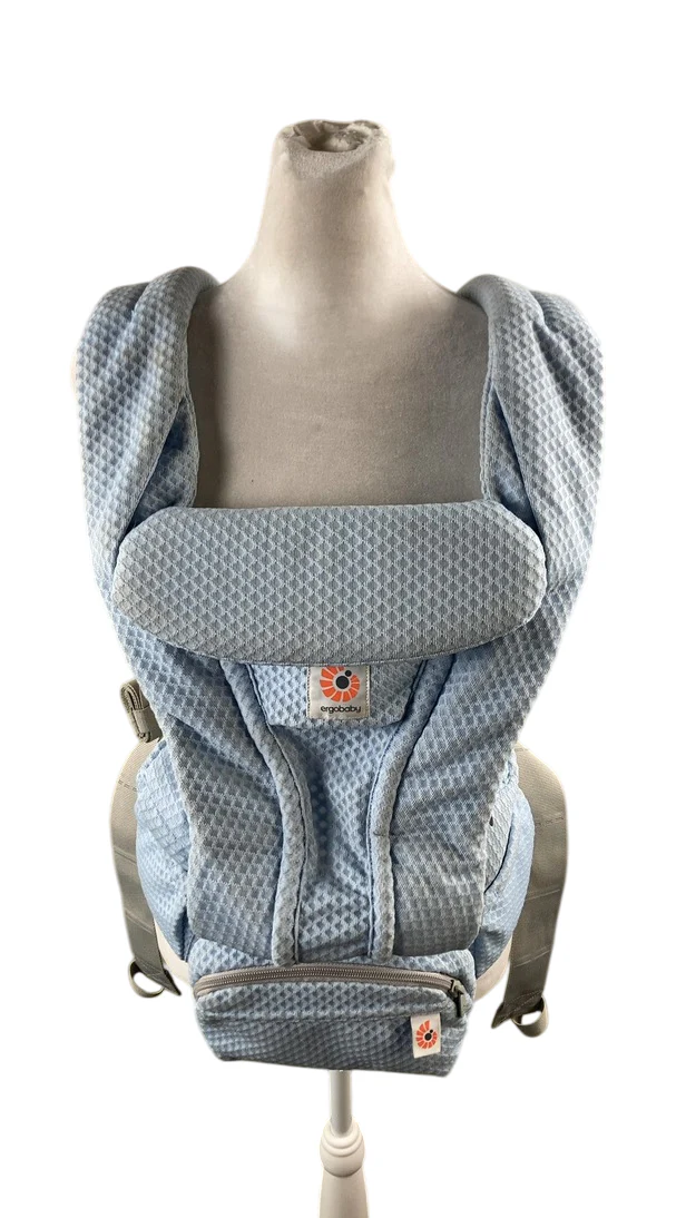 Ergobaby Omni Deluxe Baby Carrier, Serene Blue