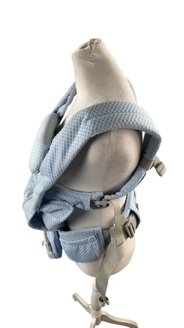 Ergobaby Omni Deluxe Baby Carrier, Serene Blue - Image 4
