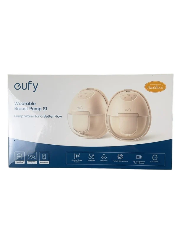 Eufy Wearable Breast Pump S1, Heated Pump - Image 2