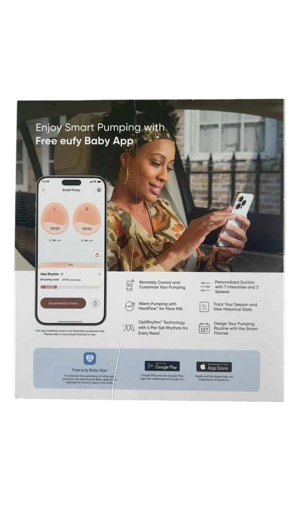 Eufy Wearable Breast Pump S1, Heated Pump - Image 6