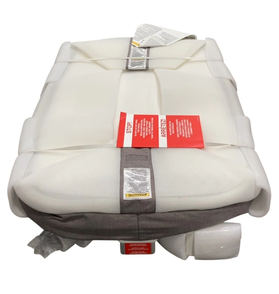 Evenflo Cora 3-Level Adjustable Bassinet, Truffle Taupe - Image 3