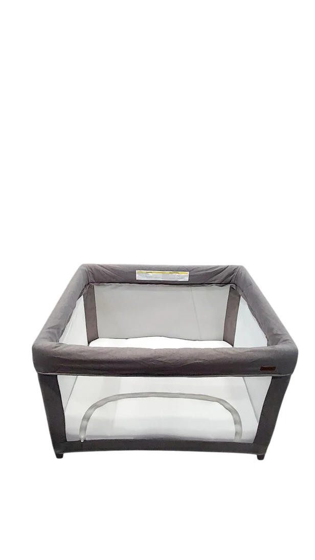 Evenflo Eris One-Hand Playard with Bassinet, Truffle Taupe