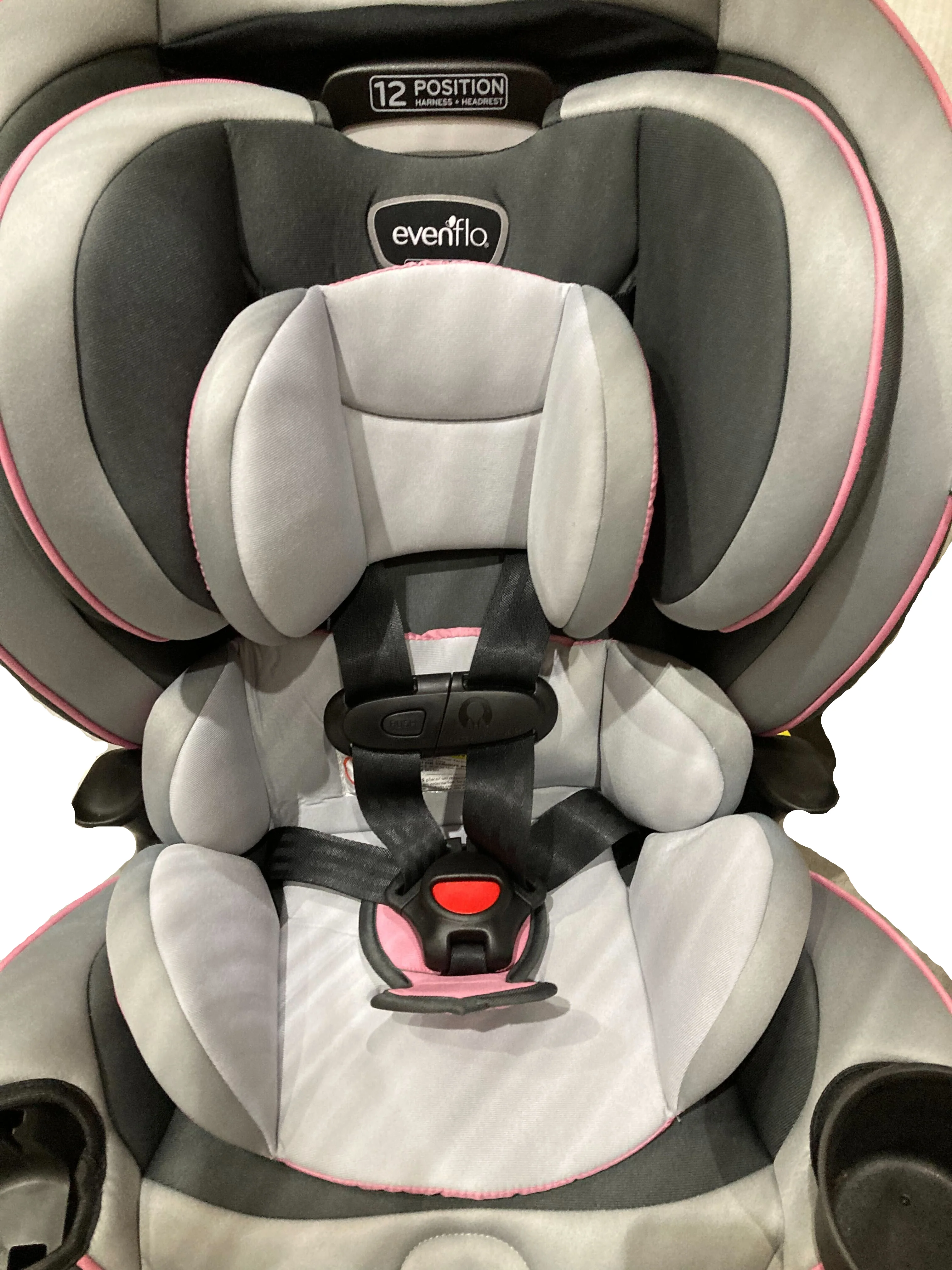 Evenflo EveryFit/All4One 3-in-1 Convertible Car Seat, 2024, Oneida Pink - Image 2