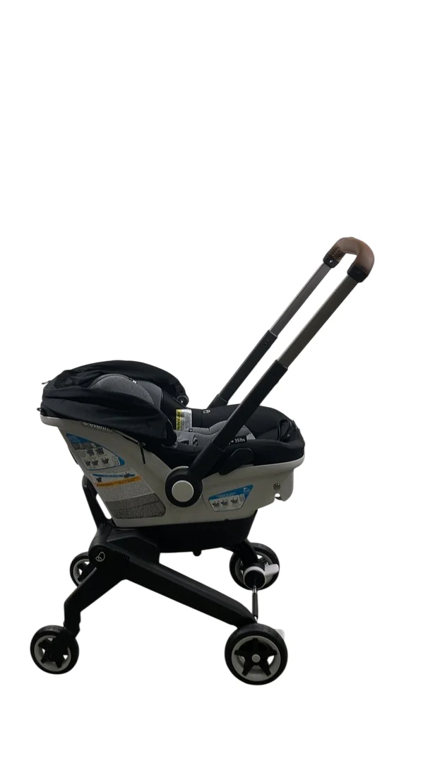 Evenflo Gold Shyft Dual Ride Infant Car Seat Stroller Combo, Moonstone Gray, 2024, with Carryall Storage and Extended Canopy - Image 2