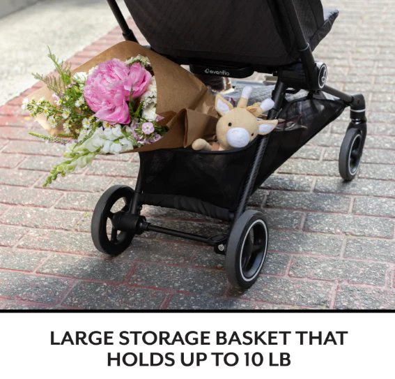 Evenflo Hummingbird Ultra-Lightweight Carbon Fiber Stroller, 2024, Calypte Pink - Image 2