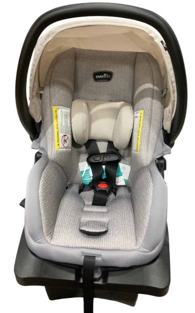 Evenflo LiteMax 35 Infant Car Seat, 2024, River Stone Gray - Image 5