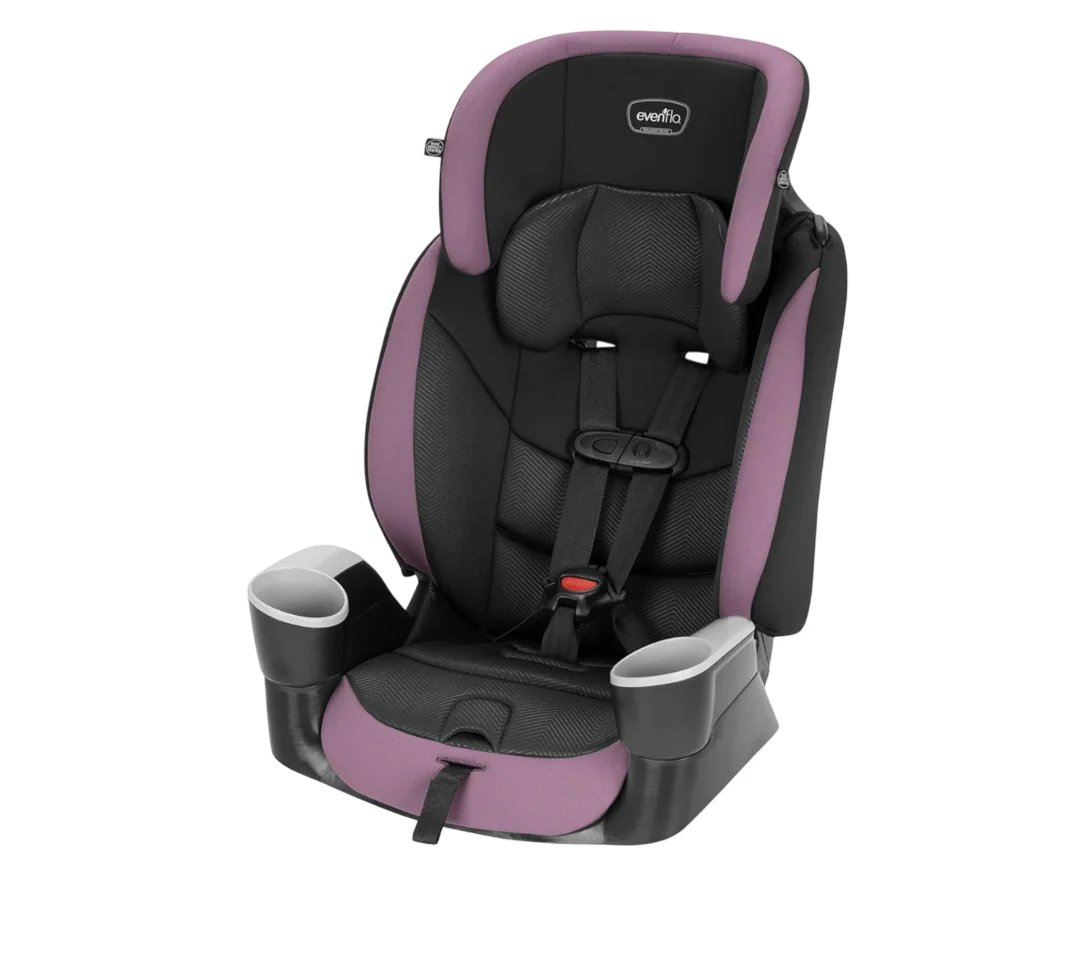 Evenflo Maestro Sport 2-In-1 Booster Car Seat, 2025, Whitney - Image 2