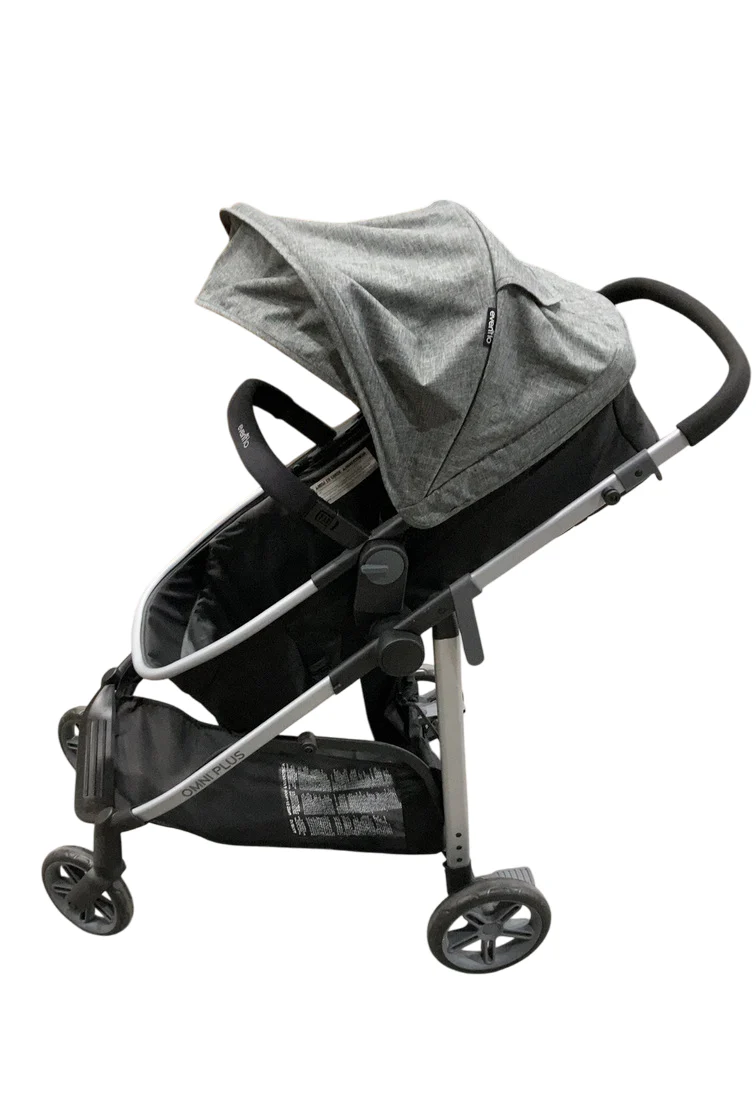 Evenflo Omni Plus Stroller, 2024, Mylar Gray - Image 2