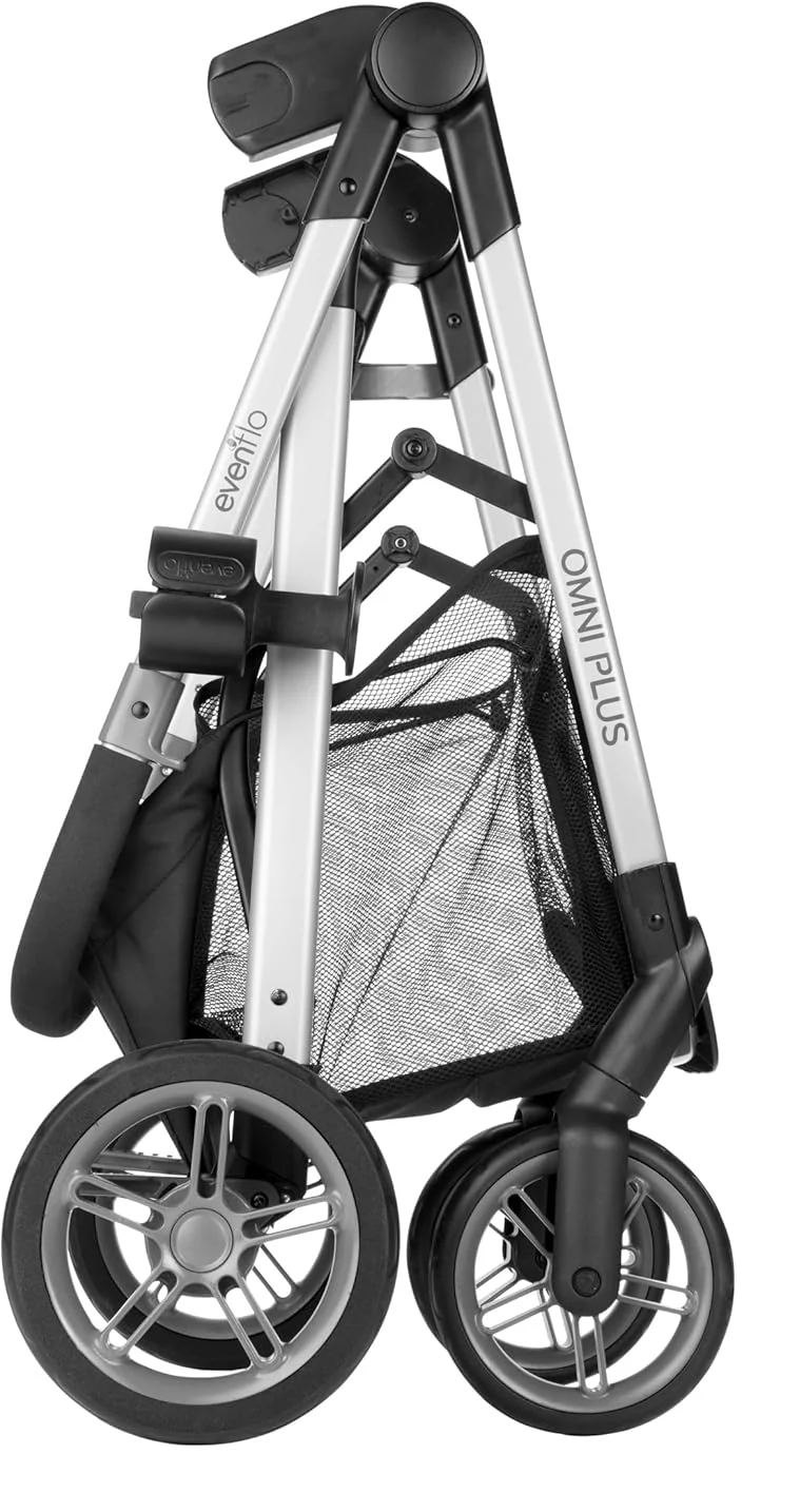 Evenflo Omni Plus Stroller, 2024, Mylar Gray - Image 2