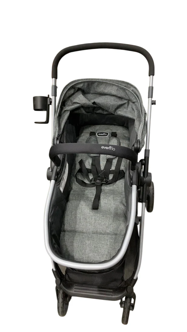 Evenflo Omni Plus Stroller, 2024, Mylar Gray - Image 4