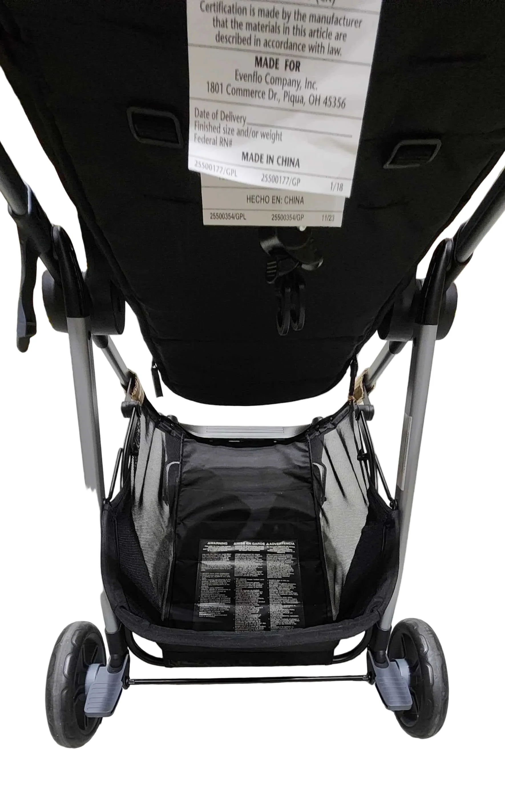 Evenflo Omni Plus Stroller, 2025, Mylar Gray - Image 5