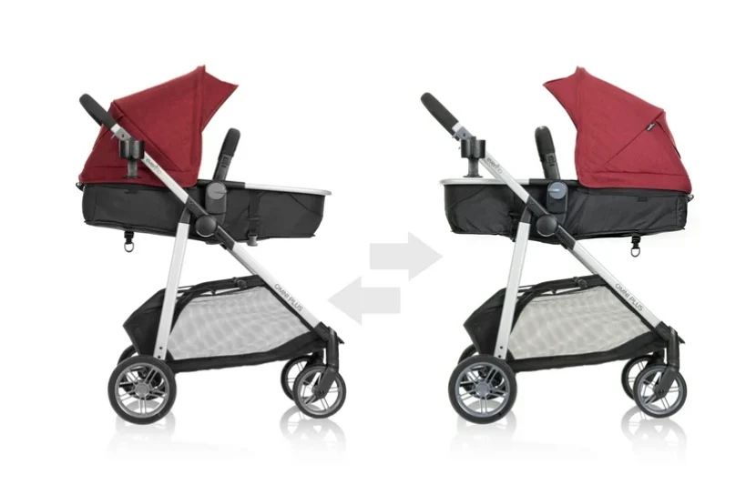 Evenflo Omni Plus Stroller, 2025, Hyperion Red - Image 3